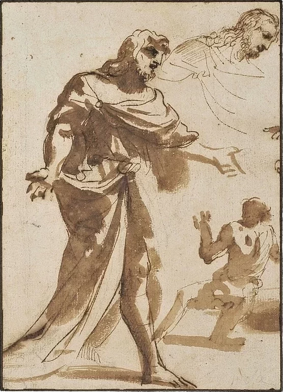 Studio di figura in piedi